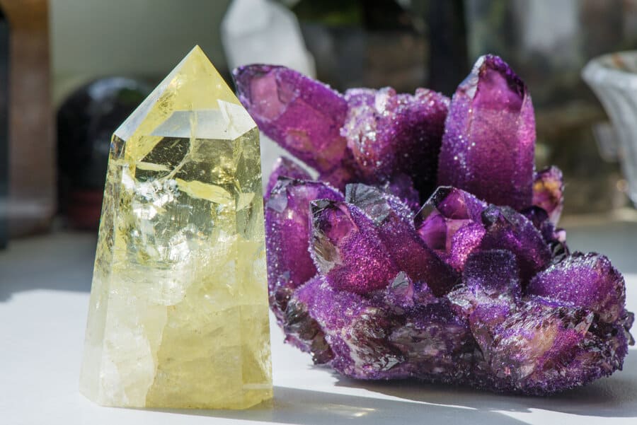 Beautiful crystal specimens