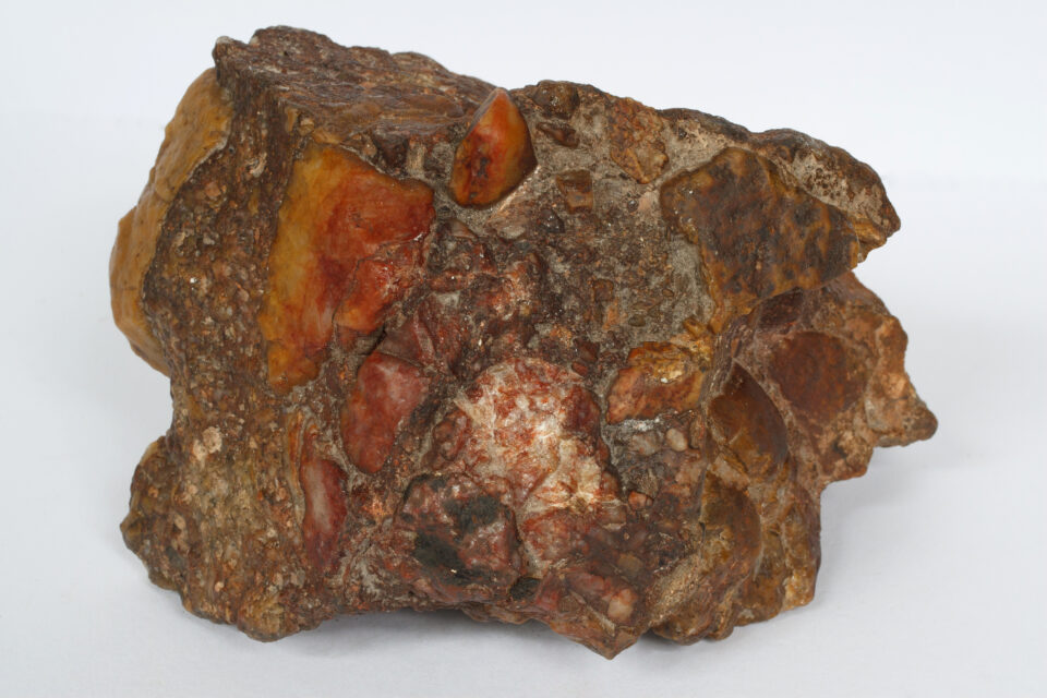 Subangular Angular Rocks Breccia: Identification, Pictures & Info for Rockhounds – Rockhound ...