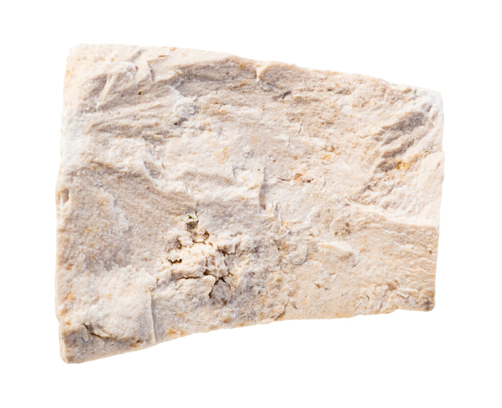 Limestone specimen, off-white